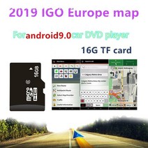 2019 car radio map micro sd card 16g for andriod os car dvd player new map europe russia Spain Germa, 검은색, 북아메리카