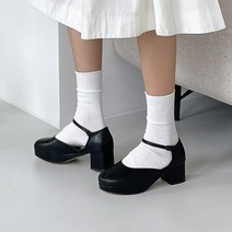 홍대언니 메리제인 미들힐 펌프스 CA33A8110 (5cm)