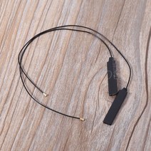 1쌍 범용 노트북 IPEX MHF4 M.2 내부 무선 WiFi 카드 안테나 ngff 8260 어댑터 공중 C7AB, 한개옵션0