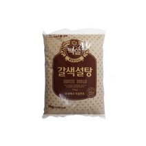 대용량 갈색설탕 3kg/백설 업소용, 1개, 3kg
