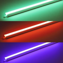 비츠온 LED 칼라 T5 2핀 20W 1200mm 간접조명, 레드
