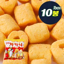 [플러스마켓]500차카니 32g 10입 /벌크/옛날간식/스낵, 1FUJ_500차카니 32g 10입