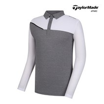 [테일러메이드] 남성 메쉬 카라 긴팔 티셔츠 TMTYK2250-193