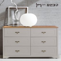 [장인가구] 뮤토 1200 와이드 체스트, 색상:오크화이트