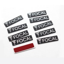 포칼 미니 엠블럼 FOCAL 스티커, 사이즈 확인