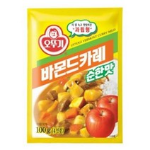 오뚜기 바몬드카레 순한맛, 100g, 2개
