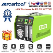 t130 car smoke leak detector oil pipe leak locator evap system smoke leak tester 배기 가스 분석기 도구 자동차, 없음