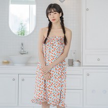 지노지노 국산 탑 샤워 골프가운, FREE, 오렌지