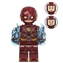 저스티스리그 DC 미니피규어 레고 호환블럭 커스텀 블럭 장난감 생일선물 키덜트 슈퍼맨 배트맨 원더우먼, 088. 플래시 저스티스리그