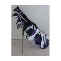 PRECISE 여성용 전체 골프 세트 오른손잡이용 클럽 드라이버 페어웨이 우드 하이브리드 아이언 퍼터 및 가방