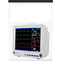 심전도기계 병원 동적 모니터 레코더 ECG 디지털 측정, 표준 구성 + 배터리(디지털 혈중 산소)