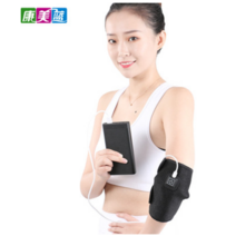 팔꿈치 찜질기 USB 온열 찜질팩 전기 온열기, 검정