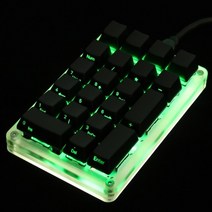키패드 숫자키패드 계산기OEM 프로필 21 키 상단 인쇄 측면 기계식 키보드용 빈 두꺼운 PBT ABS 캡 넘패드, 한개옵션2, 04 ABS Black Side, 03 Side Printed