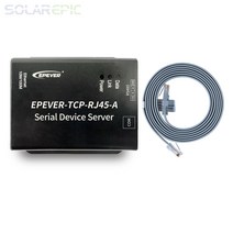 EPEVER 솔라 컨트롤러 인버터 직렬 장치 서버에 한 EPEVER-TCP-RJ45-A TCP RJ45 A, 검은색, 01 Black