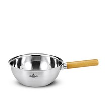 벨락 스텐 웍팬 (20cm) /스텐궁중팬/스텐레스웍팬/볶음팬, 단일사이즈