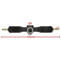 ATV부품 오토바이 300mm 320mm 파워 스티어링 기어 랙 피니언 assy diy china go kart buggy karting atv utv 자전거 에 적합, 420mm