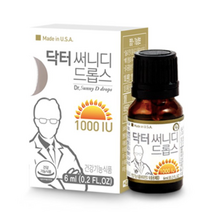 닥터 써니디드롭스 1000IU 6ml (6개월) 하루1회 액체타입 색소향료무첨가 청소년 임산부 어린이, 2개