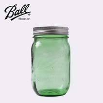 allution_올루션몰_볼 메이슨자 퍼펙션 그린 유리병 쿼터 950ml 1p 메이슨자 밀폐유리자 카페음료병 볼메이슨자 유리병_올루션몰_allution, 옵션없는_단일상품, 옵션없는_단일상품