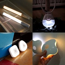 무선 건전지 센서등 LED센서등 캠핑조명 무드등 인체감지 건전지조명 현관등, COMS 센서등 고리타입(걸이형)