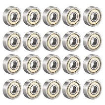 Pnzxi 20피스 626ZZ 6x19x6mm 626 626Z 딥 그루브 볼 베어링 저소음 더블 실드 스틸 USA 미국