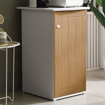 정수기받침대 가구 탕비실 미니 수납장 탕비장 낮은, 줄무늬오크