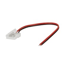 10mm 5050 스트립 커넥터 케이블 2P 클립 LED 식물 조명 전선 연결 점퍼 자동차, NL02A. LED바 5050 스트립 10mm