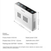 펫공기청정기 USB 공기 청정기 가전 오존 살균기 속옷 애완 동물 탈취기 데스크 포름알데히드 제거 음이온, 02 English style