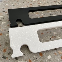 EAM I-Marble 인조대리석 기능성 수건걸이, 검정