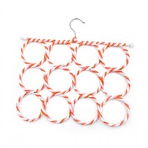 콩콩 스카프 걸이 옷장용, 12구, 2개, 랜덤