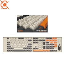콕스 CX158 PBT 이색사출 커스텀 키보드 키캡 트레이 세트