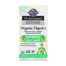 가든오브라이프 오가닉 다이제스트 엔자임 90츄어블, 90정