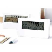 국민 온도계 온도습도계 알람 시계 디지털 온습도계 신생아 아기 탁상용 스마트 온도계 실내