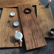 풍화나무 오래된 느릅 문 패널 우드슬랩 식탁 고재 상판 원목 테이블, 차림새, 다른 구조, 길이50-55cm너비18-23cm