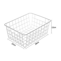마트 과일진열대 매대 선반 야채 채소휴대용 금속 주방 분리형 과일 바구니 홀더 나무 손잡이 2 층 선반, 한개옵션1, 03 Metal Fruit Basket C