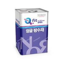 노루페인트 아스팔트 슁글방수재 중상도 큐피트 SG-3000 18kg, 슁글방수재 18kg 흑녹색 [14평], 1개
