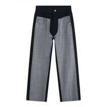 바지 하라주쿠 일본 빈티지 청바지 데님 힙합 남자 하카마