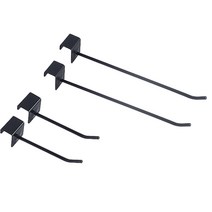 휴대폰 케이스 선반 매대 블랙 연결고리 진열 걸이 행거 후크 전시용 훅, 블랙25cm