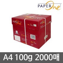 페이퍼원 프리미엄 복사용지 A4 100g 2000매