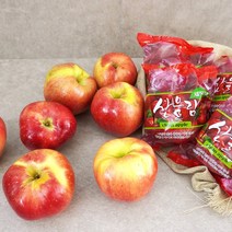 [더조은푸드] 새콤달콤 경북 햇 홍로 세척사과 (실속형) 2kg, 1박스, 홍로 세척사과 (실속형) 2kg 10-13과