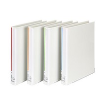 [홈앤스쿨] 문화산업 B548-7 뉴셀프메이드 PP 흰투 3공 D링 바인더 3cm, 백색