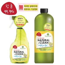 네츄럴코어 네츄럴앤클린 애완용 천연탈취제 500 ml 1500 ml 2종, 네츄럴앤클린 애완용 천연탈취제 1500ml