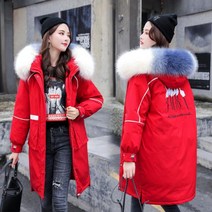 3XL 여성 겨울 캐주얼 야상 퍼 하프패딩 보세패딩