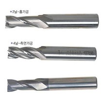 4F Ticn코팅엔드밀 8.0mm 21mm 75 (1EA)