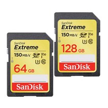 파나소닉 루믹스 DMC-GX85 카메라 호환 SD 64G 128G, 선택하세요, san extrem SD카드 64GB