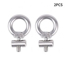 캠핑카 용 스테인레스 스틸 어닝 레일 스토퍼 RV 액세서리 리프팅 아이 너트 패스너, [01] 2PCS