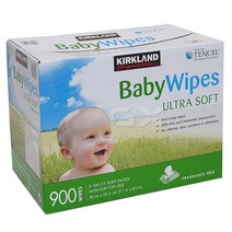 커클랜드 시그니춰 유아용 물티슈 9팩, 100매
