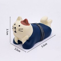 인스 감성 소품 미니 장면 품 가족 만화 고양이 인형 장면 시리즈 책장 세트 인형 품, 23 23_01 M