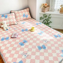 Meainna 여름 쿨젤 매트+베개 세트2p, 쿨매트2