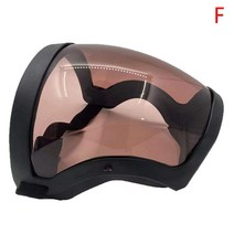 1PC 슈퍼 프로텍 티브 안티-안개 페이스 실드 용접 마스크 방진 헬멧 편안한 투명한 눈을 보호 커버, 06 as picture