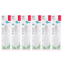 래디어스 토츠 칫솔 6개 세트 RADIUS TOTZ 6개월부터 3세 이상, 토츠 칫솔 6개월 이상, 1개입